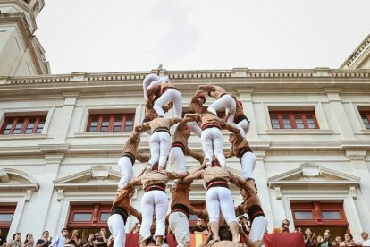 7de8 dels Xiquets de Reus a la Diada de Misericòrdia.