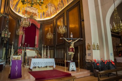 La Sang organitza actes com la Processó del Sant Enterrament.