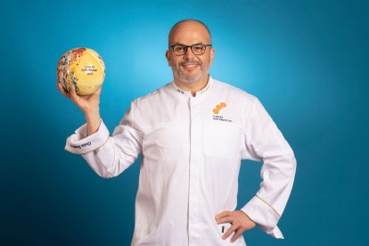 Imatge del xef Jordi Vilà del restaurant Alkimia.