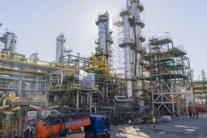 Imatge de les instal·lacions de la planta al Morell