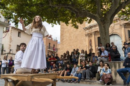 Actuació de Duel d'amor, durant la Fira de Bandolers