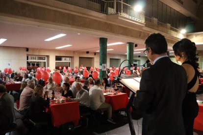 Moment d’una edició anterior del ‘Sopar de les Estrelles Contra el Càncer’.