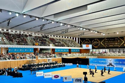 Tarragona ha acollit la Copa del Món de gimnàstica estètica.