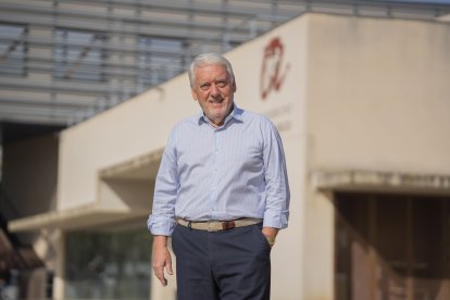 Imatge de Josep Poblet al Campus de la URV a Vila-seca.