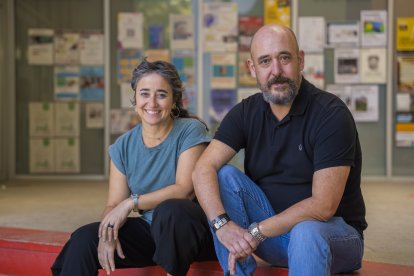 Ester Huguet i Agustí Carles, impulsors del programa creat fa vint anys per l’escolarització a Cambrils