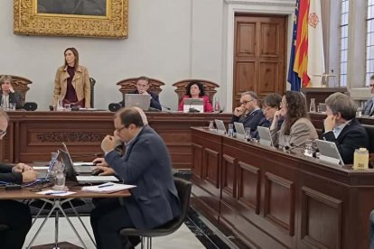 Imatge del ple de l'Ajuntament de Reus.