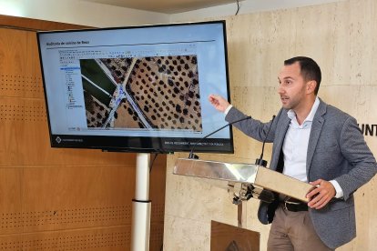 El regidor Daniel Rubio presenta l'auditoria de camins de Reus.