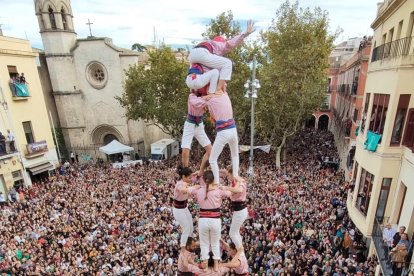 4d9 amb folre dels Xiquets de Tarragona a Tots Sants 2023