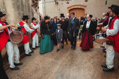 Imatge de Salvador Illa durant la seva visita a les V Jornades Modernistes dels Pallaresos