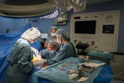 Imatge d'arxiu d'un quiròfan