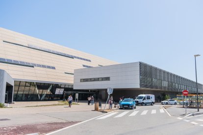 Fotografia d’arxiu de l’exterior de l’Hospital Universitari Sant Joan de Reus, que treballa per ser més sostenible i eficient energèticament