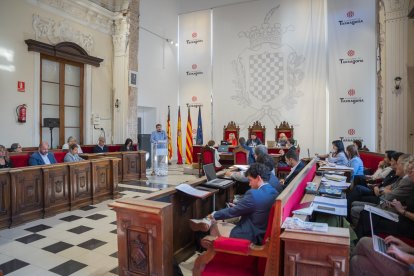 Gerard Martí
Imatge d’arxiu d’una sessió plenària de l’Ajuntament de Tarragona l’abril del 2025.