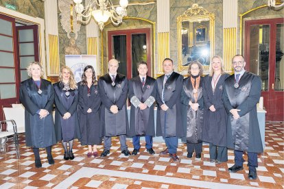 Fotografia de família de la Junta de Govern de l'organisme.
