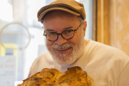 Xavier Pàmies, copropietari del Forn Sistaré que va guanyar el premi a millor pa de pagès català.