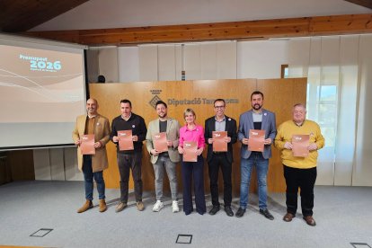 Presentació del pressupost de la Diputació de Tarragona per al 2026.