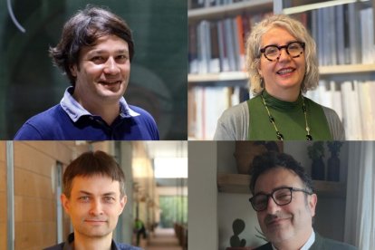 Francisco Huera, Blanca Deusdad, David Sánchez i Ángel Martínez