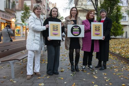 Fotografia de l'acte de presentació de la jornada festiva "Anem a l'Ample" que se celebrarà el 12 de desembre.