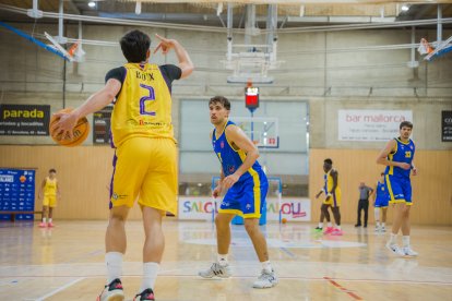 Imatge d’arxiu d’un duel del CB Salou d’aquesta temporada