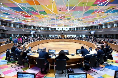 Els Ministres d'Agricultura i Pesca de la UE reunits durant les negociacions per les quotes de pesca del 2026