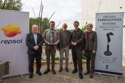 Imatge de la presentació dels premis.