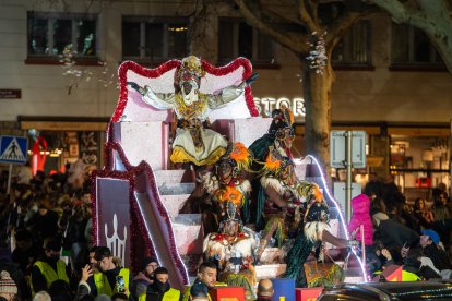 Fotografia d'arxiu de la Cavalcada de Reis de 2025.