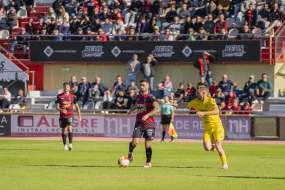 Imatge d'arxiu del capità del Reus FC Reddis, Xavi Jaime.