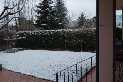 Prades es tenyeix de blanc per primer cop aquest hivern