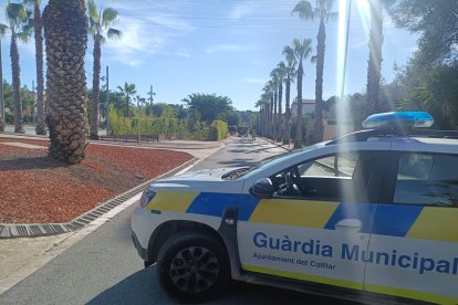 Imatge d'una patrulla de la Policia Local del Catllar.