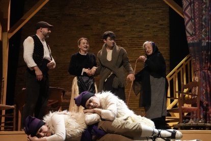 Una escena dels Pastorets de l'Espluga de Francolí.