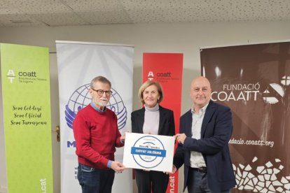 La Fundació COAATT renova el conveni amb Mans Unides