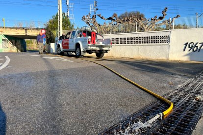 Prova de la bomba d'aigua d'Altafulla.