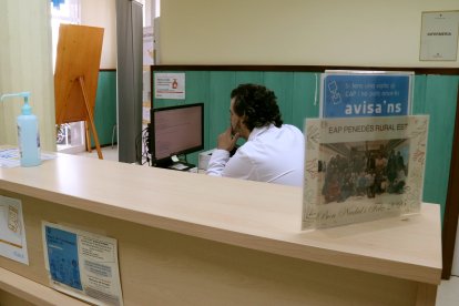 Taulell d'administració d'un consultori d'atenció primària