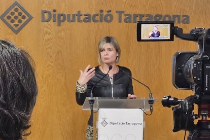 La presidenta de la Diputació, Noemí Llauradó.