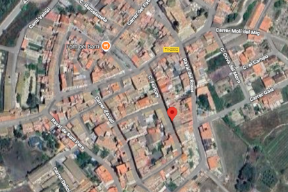 El foc ha tingut lloc al número 5 del carrer d'En Fortuny.