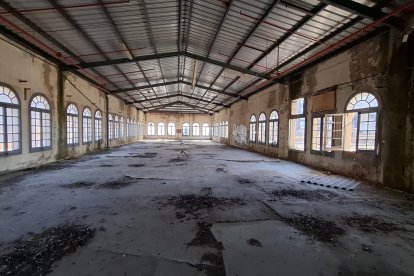 El Ministeri de Cultura està elaborant els informes preceptius per valorar la idoneïtat de la segona planta de l’edifici principal, on s’ubicava l’antic assecador.