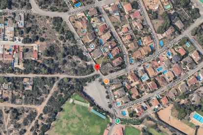 L'incendi s'ha produït al carrer Schubert del Vendrell.