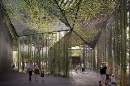 Recreació digital del projecte del Centre Experiencial Cal·lípolis.