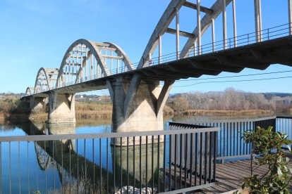 Pont de les Arcades de Móra d'Ebre.