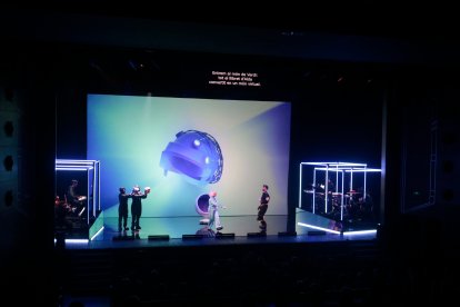 Una ‘Aida’ contemporània i divulgativa va passar dissabte passat pel Teatre Tarragona pensada per nous espectadors.