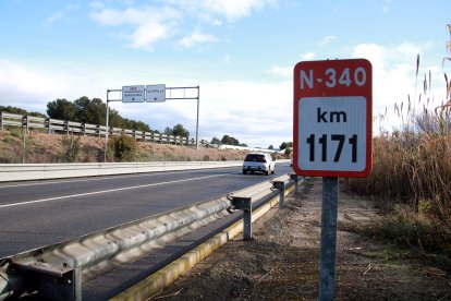 Punt quilomètric de l'N-340 on s'ha produït un accident mortal.