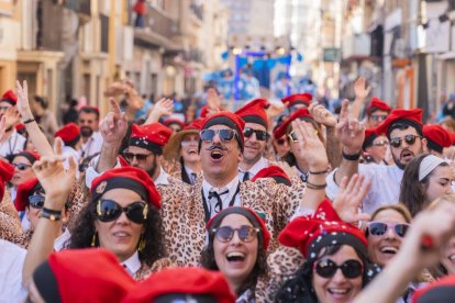 Imatge d'arxiu d'una colla al Carnaval de Reus
