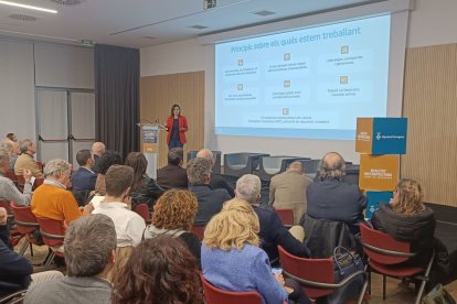 Un instant de l'acte de presentació de l'estratègia metropolitana del Camp de Tarragona.