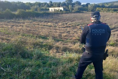 L'actuació policial va evitar una possible afectació de les aigües subterrànies.