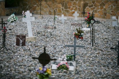 Imatge d'arxiu d'una fossa comuna del cementiri de Tarragona