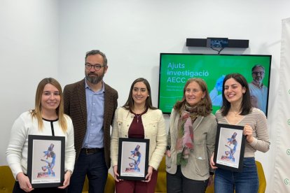 Imatge de l'acte d'entrega de les ajudes