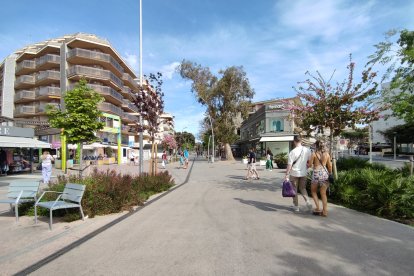 Salou inicia la segona fase de millora del carrer Carles Buïgas