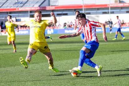 Sergio Santos durant el duel.