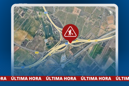 Les obres s'estan duent a terme entre els quilòmetres 9 i 11 en sentit Tarragona.