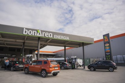 Imatge de la benzinera bonÀrea, ubicada al polígon Francolí de Tarragona.