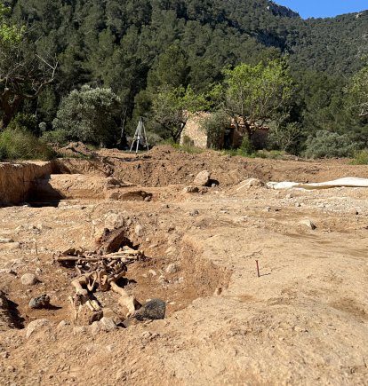 Excavació arqueològica de la Teuleria.